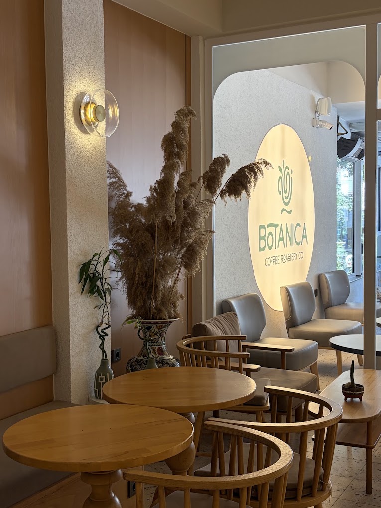 Botanica Coffee Co. iç mekânı